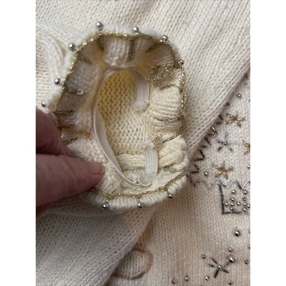 Designer Originals Studio Women's Christmas Sweater Trees Size Large - Picture 12 of 15